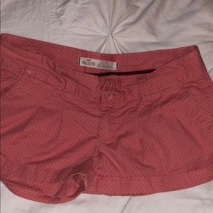 Hollister pink shorts
